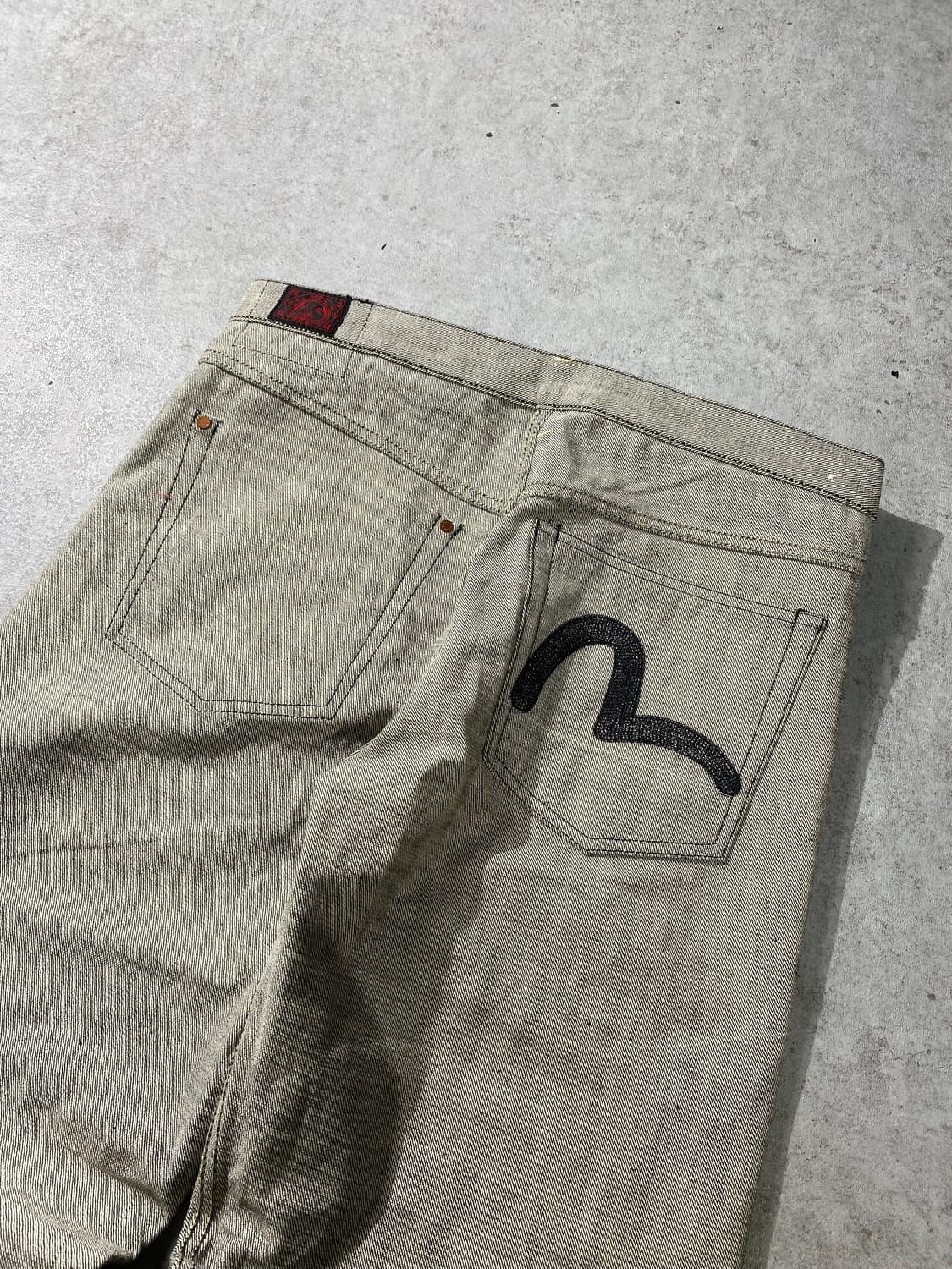 [34] Evisu 에비수 재팬 리버서블 리지드 데님팬츠 상품이미지8