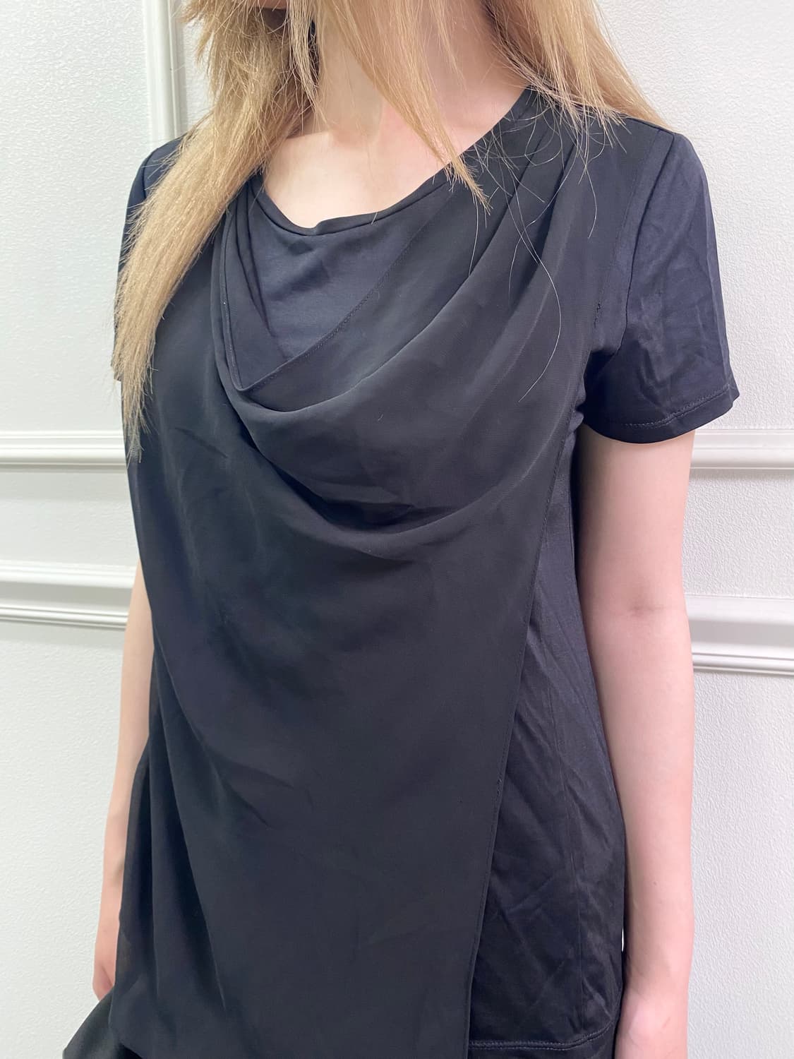 00’s Minimal Draped Top 상품이미지3