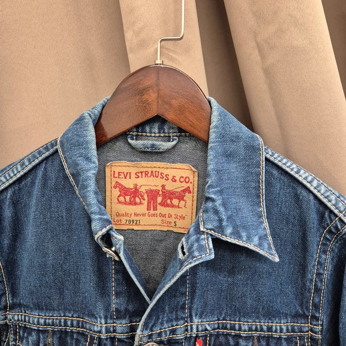 리바이스 타입1 트러커 S 상품이미지2