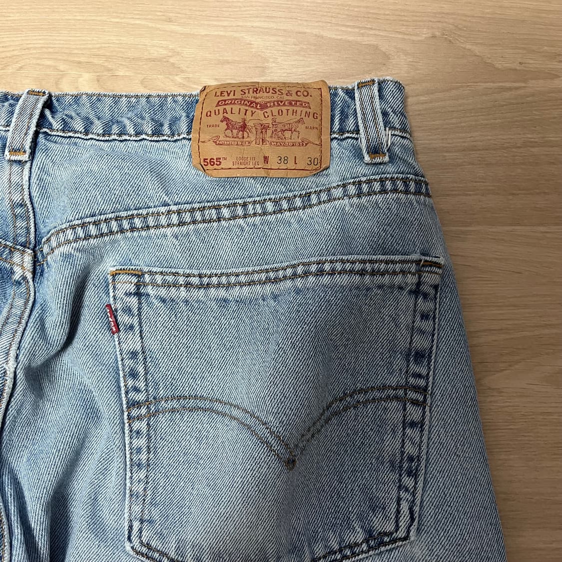 [38X30] 90s 빈티지 리바이스 565 made in usa 상품이미지5