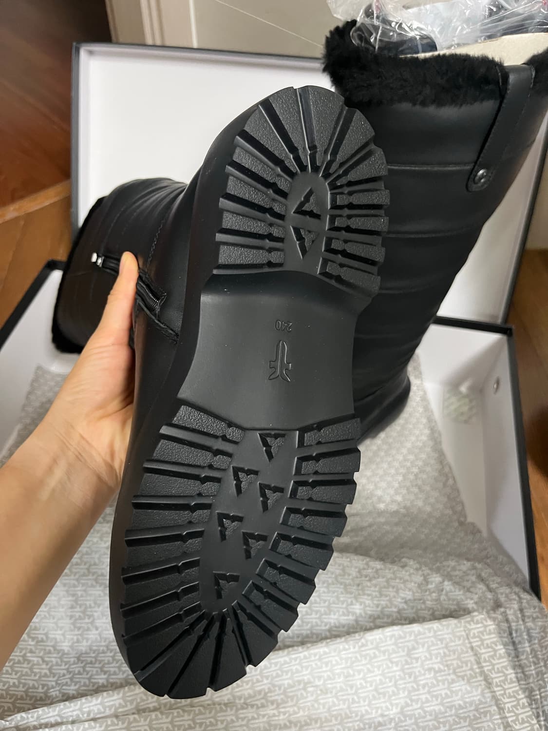 FRYE 램스킨 양털 롱부츠 프라이 부츠 FRYE 레더부츠 가죽부츠 상품이미지3