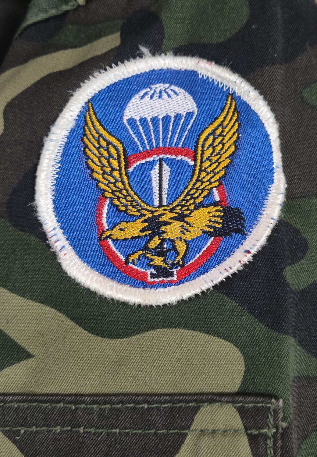 육군 구형 13공수특전여단 병장 후기형 독사복 전투복 상의 자켓 (M) 상품이미지7