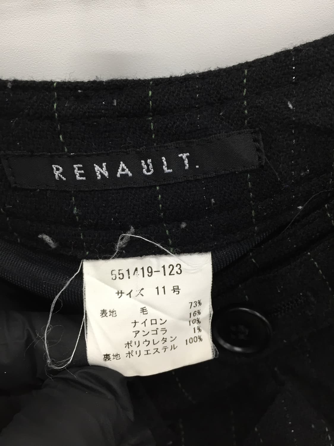 'RENAULT' Wool Check Crop Pants 상품이미지9