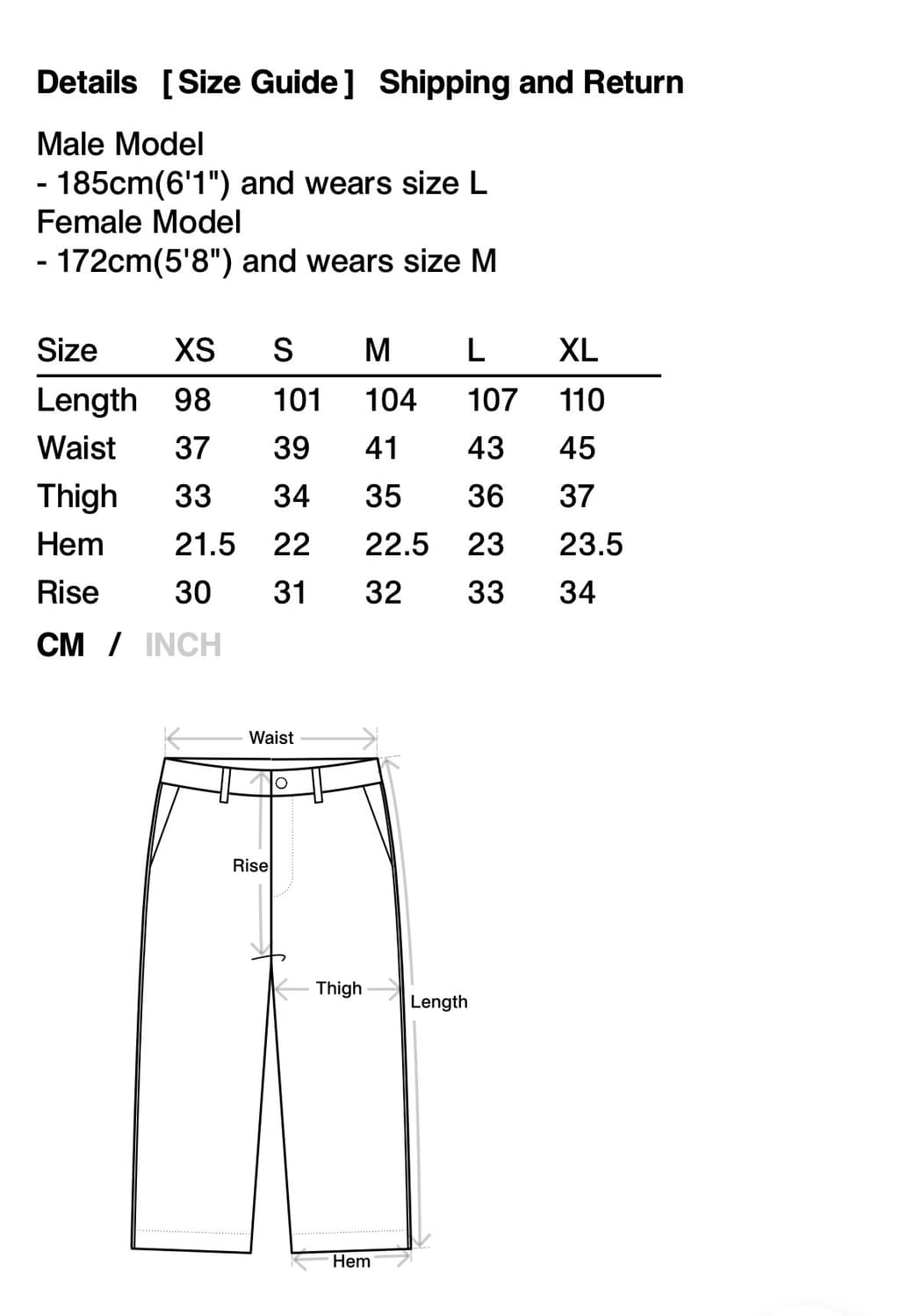 (새상품) 디스이즈네버댓 - Relaxed Jeans 상품이미지9
