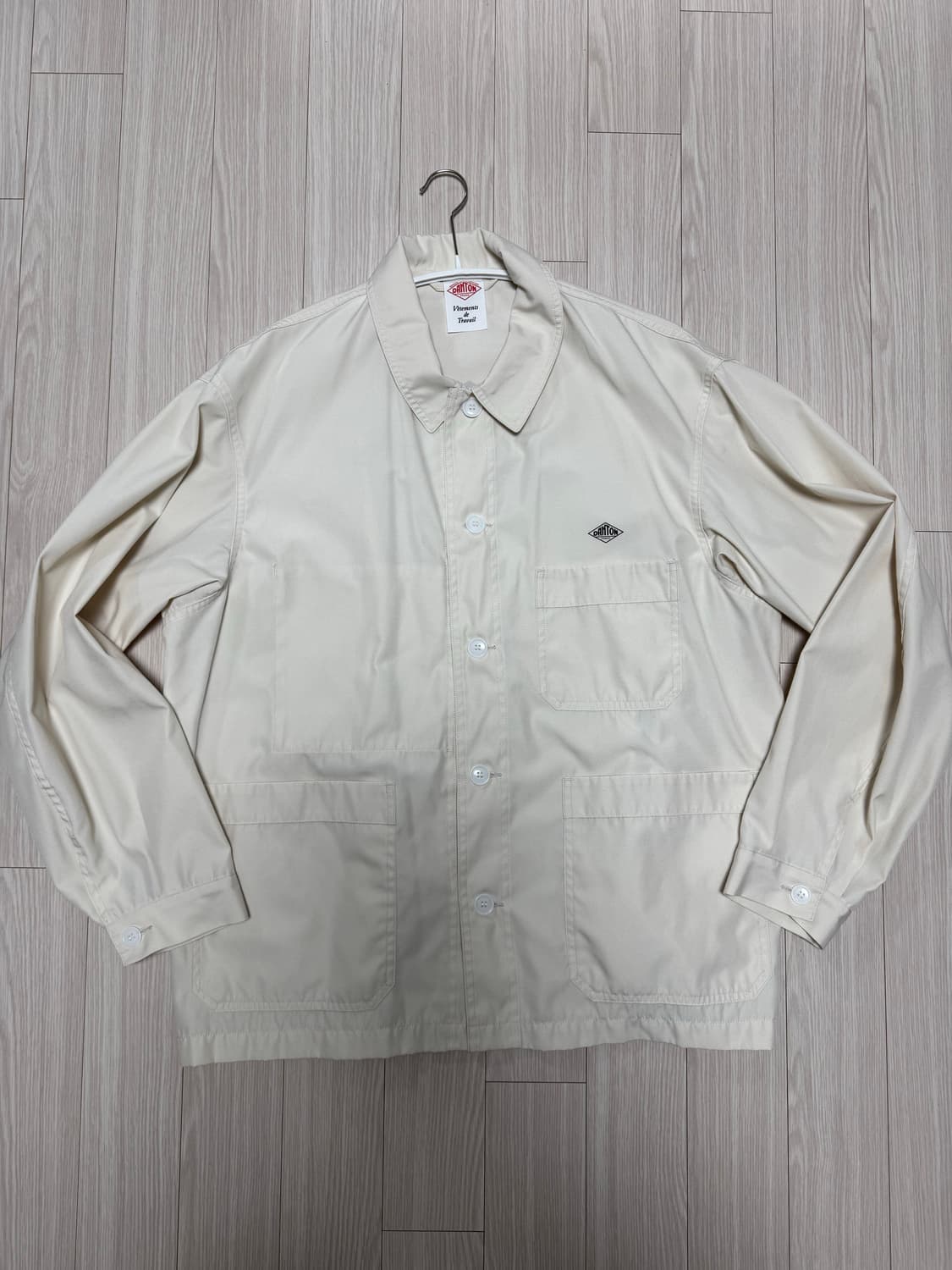 단톤 커버올 자켓 아이보리 42 상품이미지3