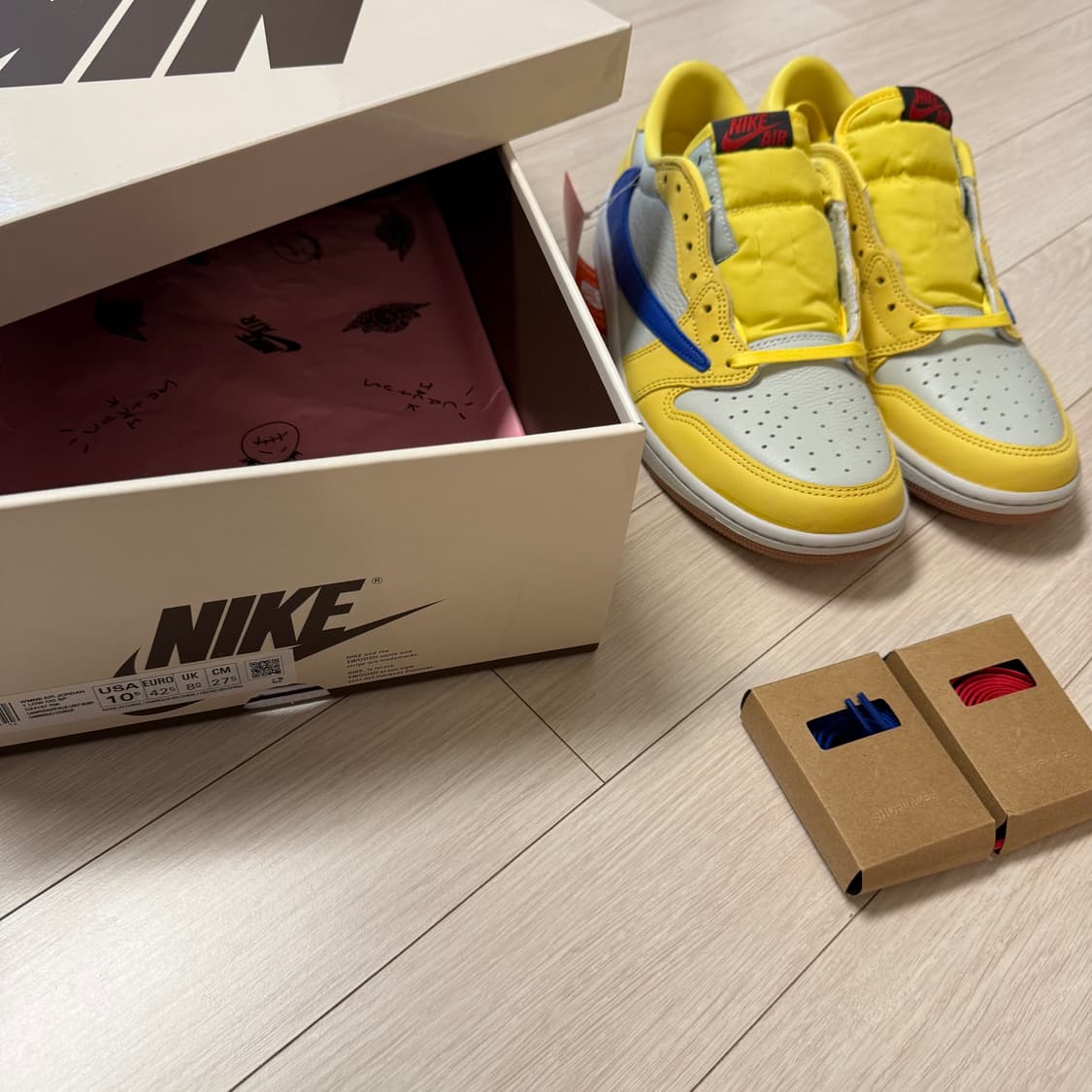 조던1 카나리 트래비스스캇 남자 270  상품이미지1