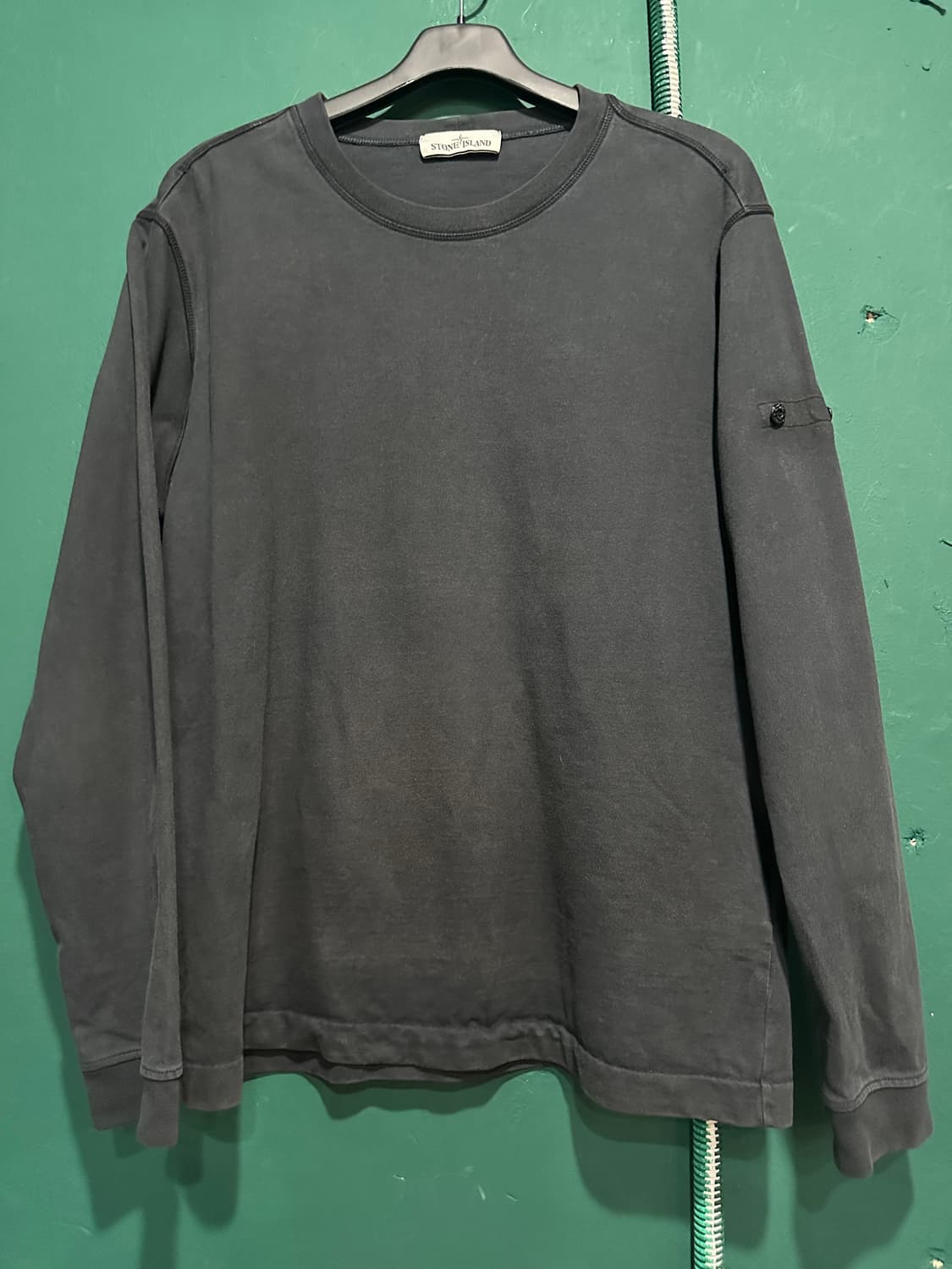 스톤아일랜드 매장판 롱슬리브 블랙 100사이즈 상품이미지2
