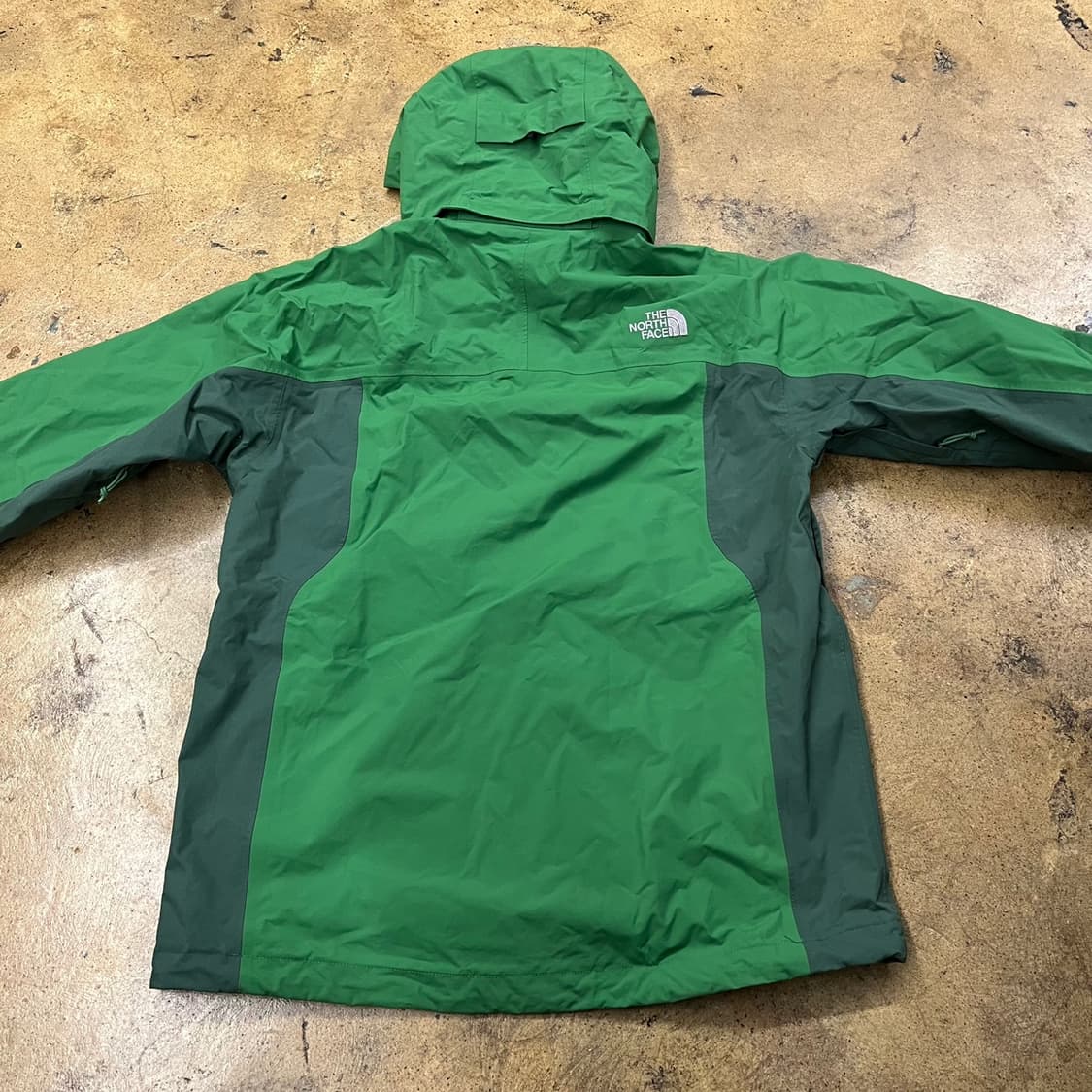 [정품/M] 노스페이스 그린 바람막이 자켓 b10 상품이미지4