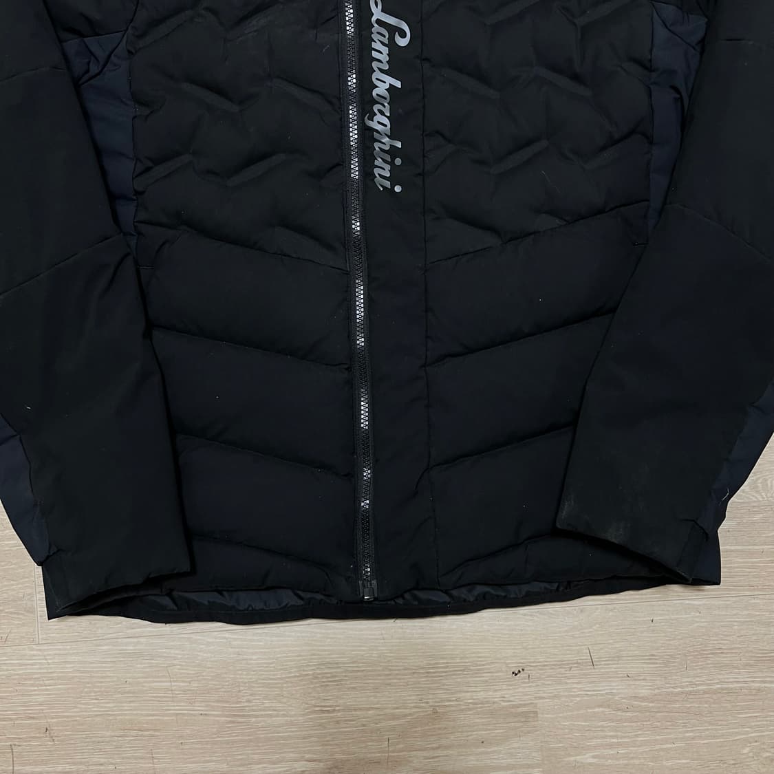 토니노 람보르기니 덕다운 경량패딩 점퍼 [블랙] XL/105 상품이미지3