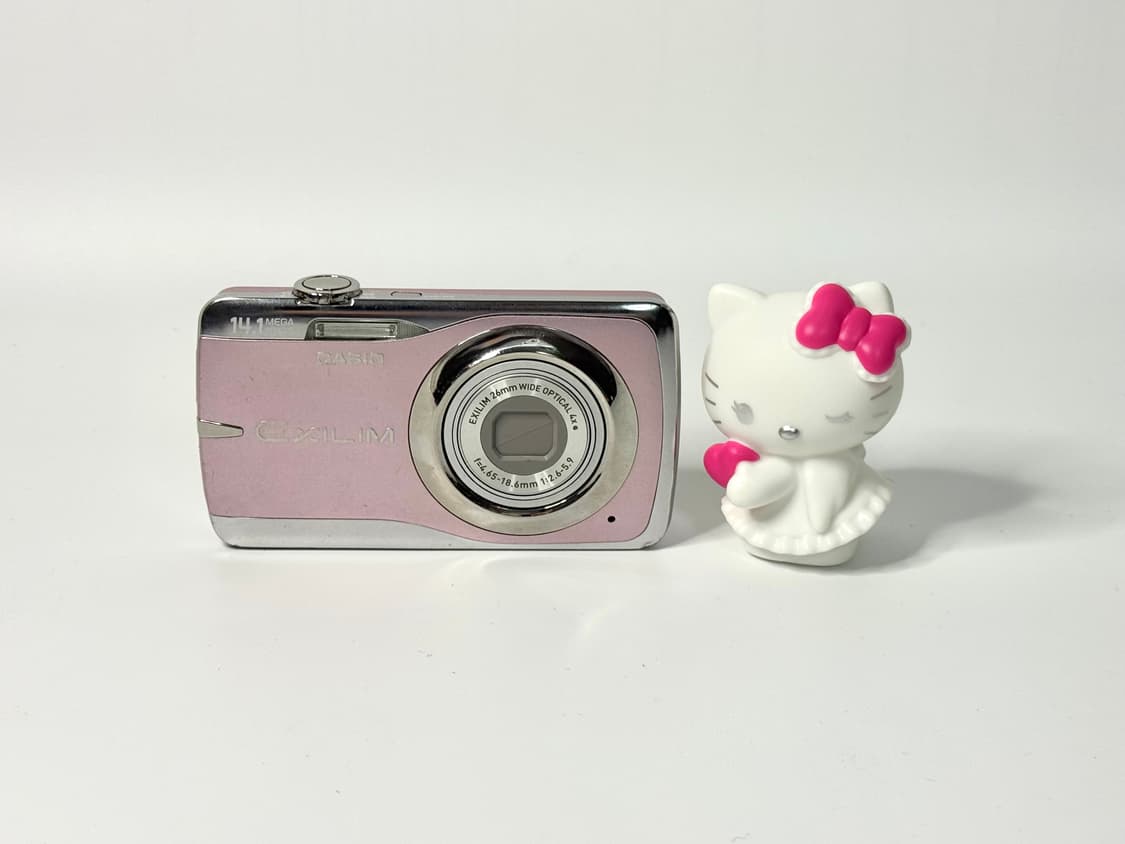 카시오 엑슬림 ex-550 핑크 디카 상품이미지1