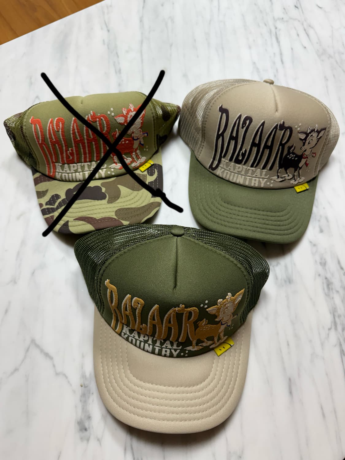 캐피탈 오사카 한정 모자 상품이미지1