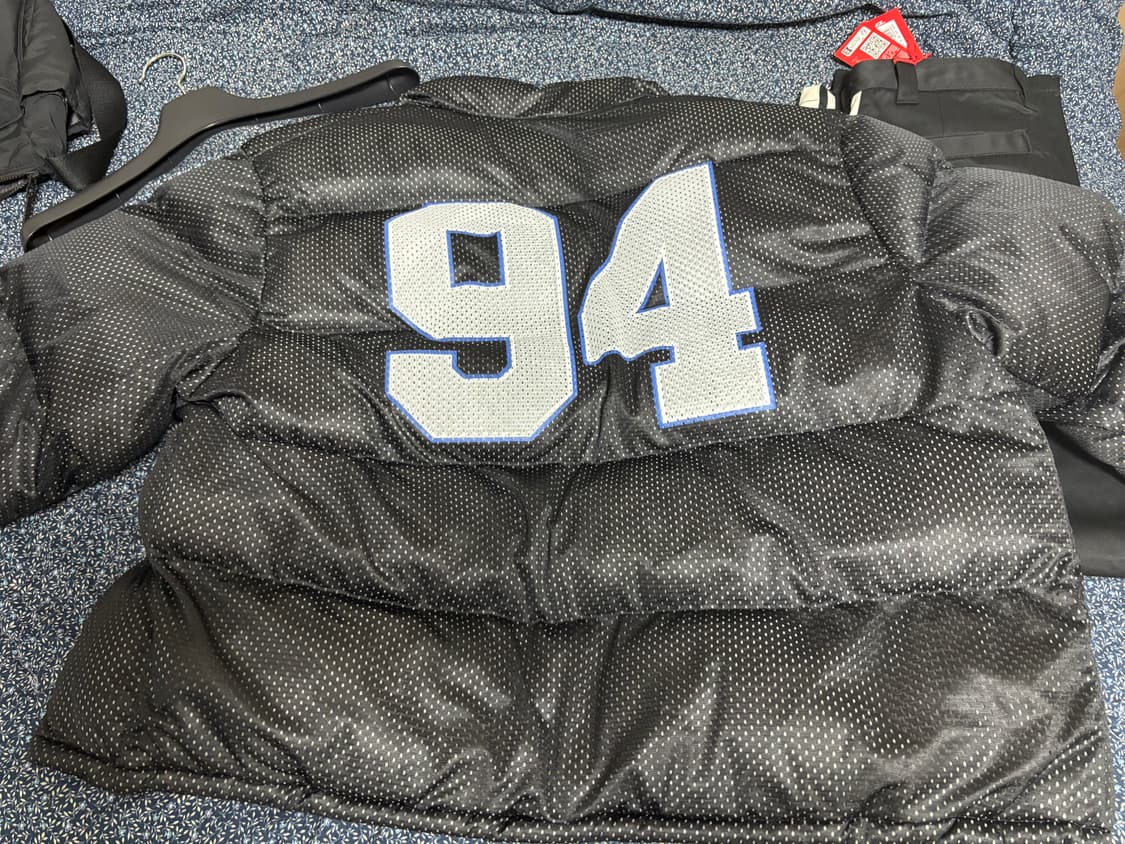 [패딩] 슈프림 메쉬 저지 퍼퍼 자켓 블랙 23SS xl 상품이미지8