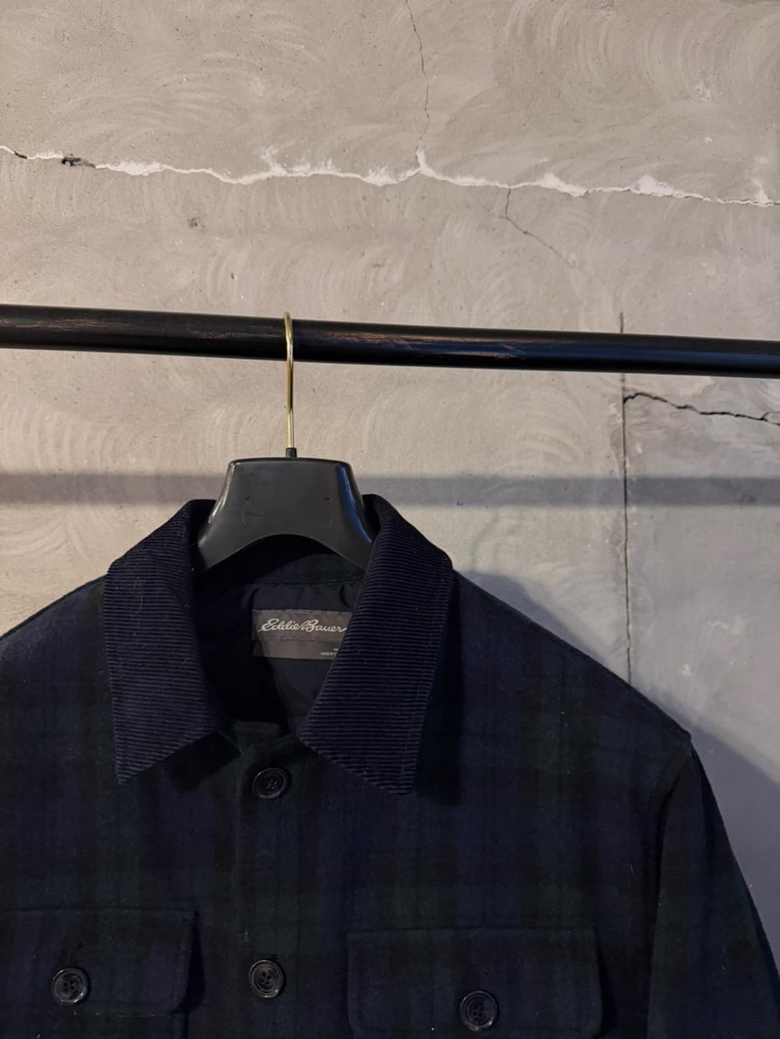 에디바우어 블랙와치 아웃도어셔츠 남성100-105 상품이미지2