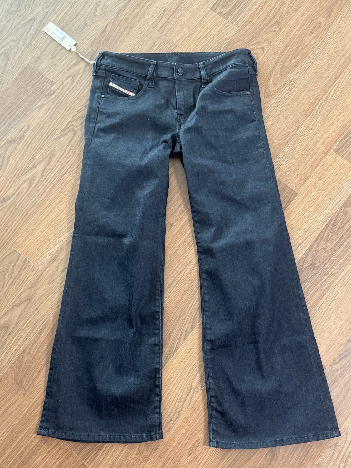 2000s 디젤 와이드 플레어 부츠컷 데님팬츠 상품이미지1