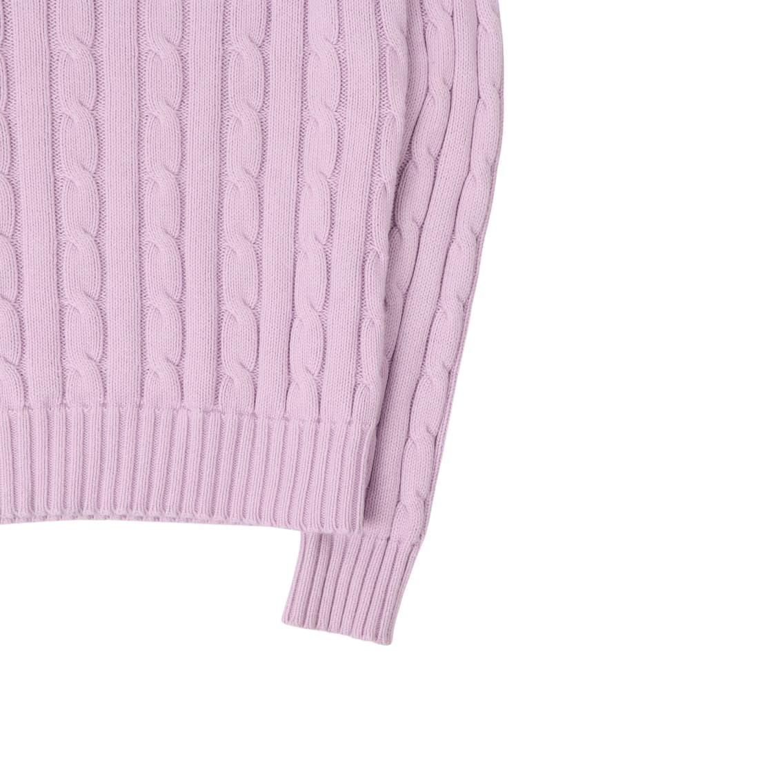 폴로 랄프로렌 라이트 퍼플 케이블 니트 상품이미지7