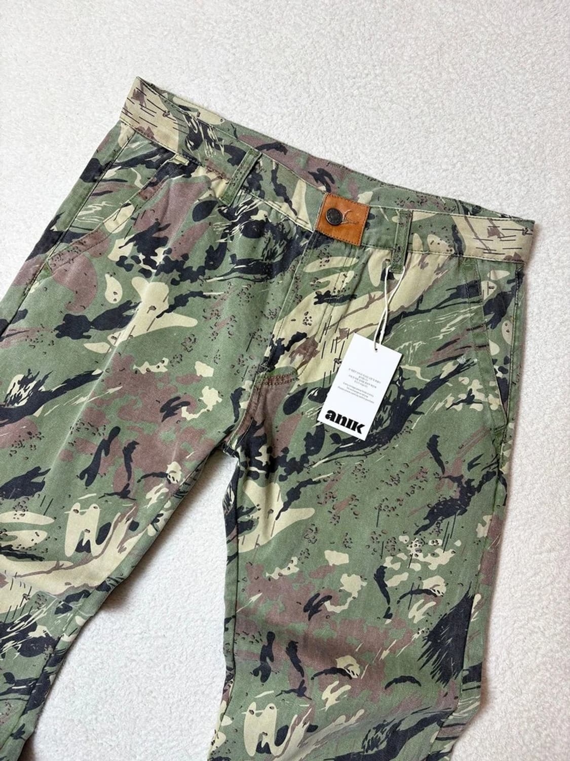 더 헌드레드 The Hundreds 스트레이트 카모 코튼팬츠 PN6603 상품이미지2