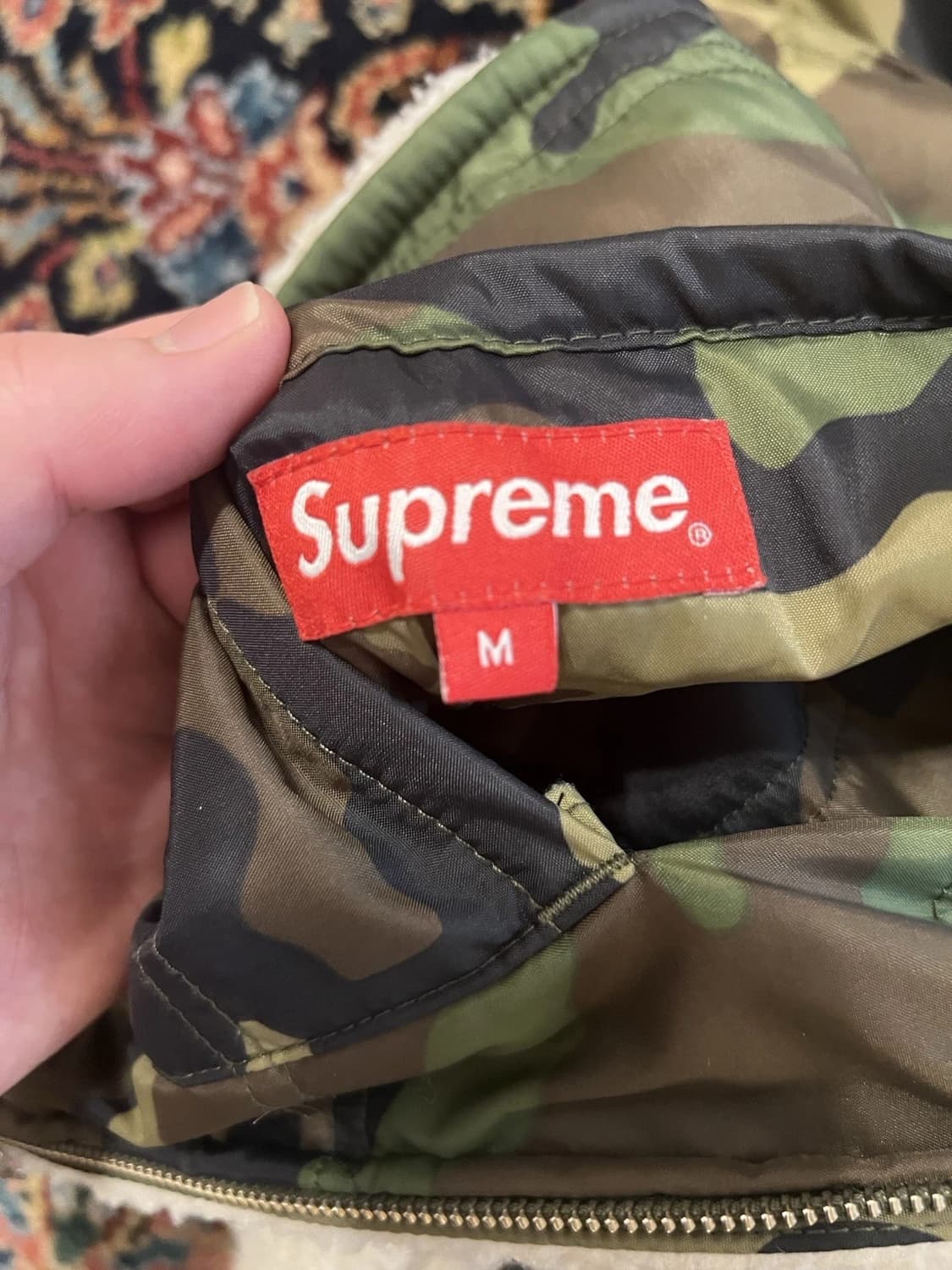 슈프림 쉐르파 플리스 리버시블 워크 베스트 상품이미지5