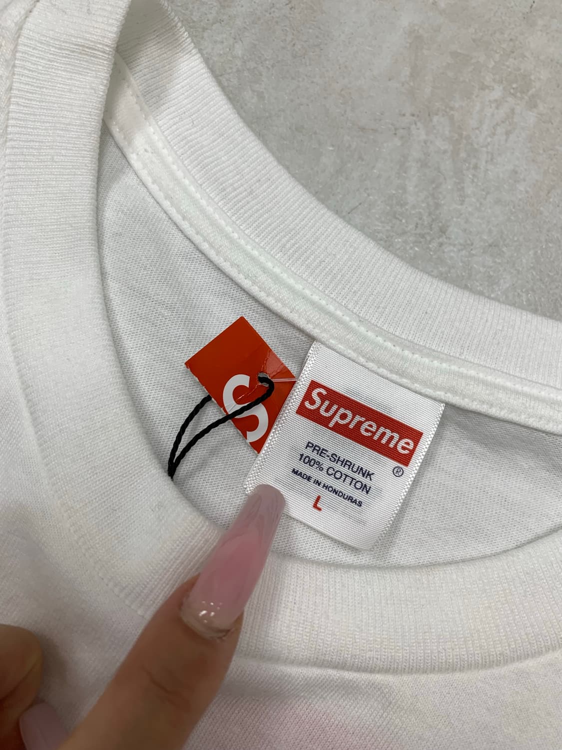 슈프림 Girls tee white FW25 #584 상품이미지3