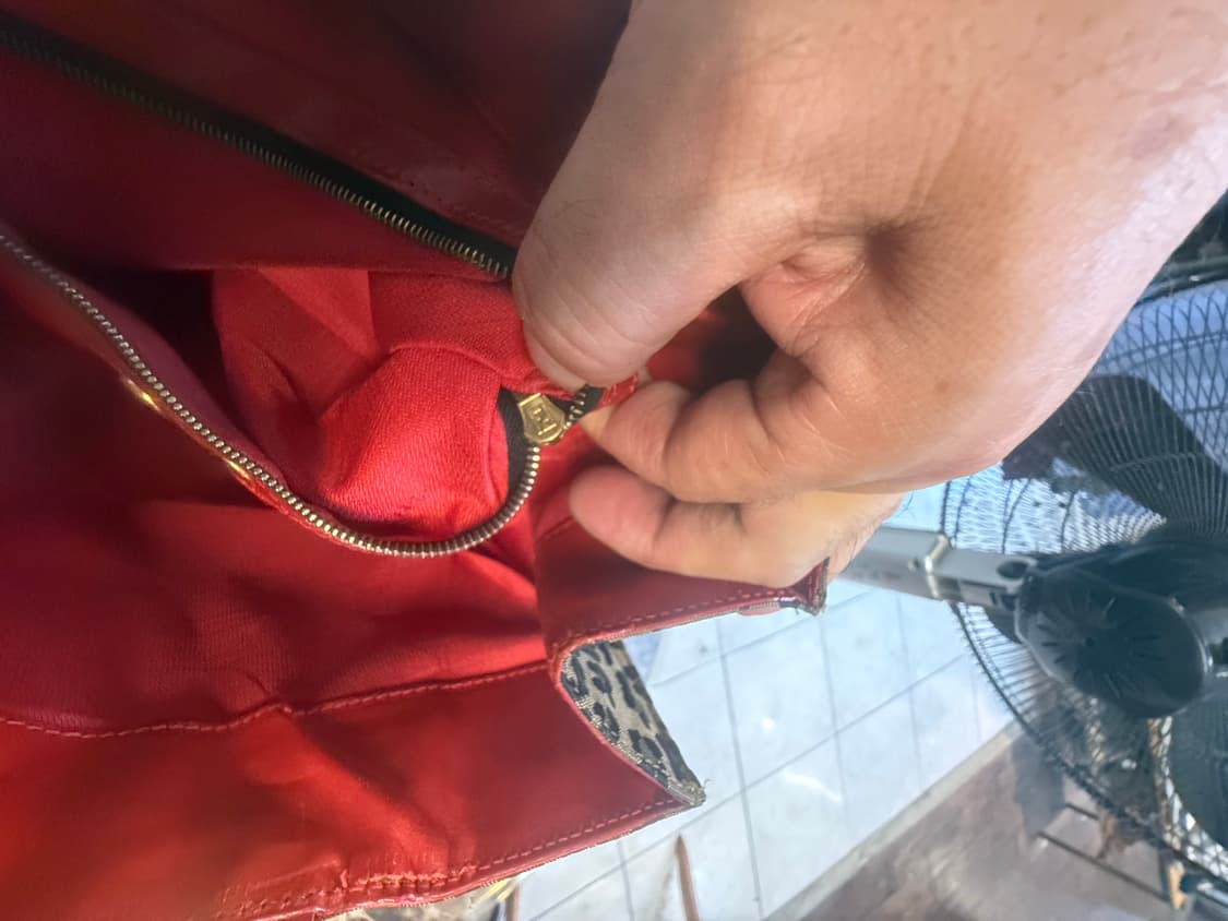 정품 펜디 레오파드 토드백 팝니다 상품이미지9