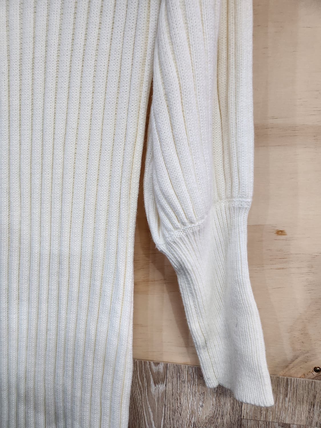 352) 여성 골지 니트 롱 원피스 상품이미지4