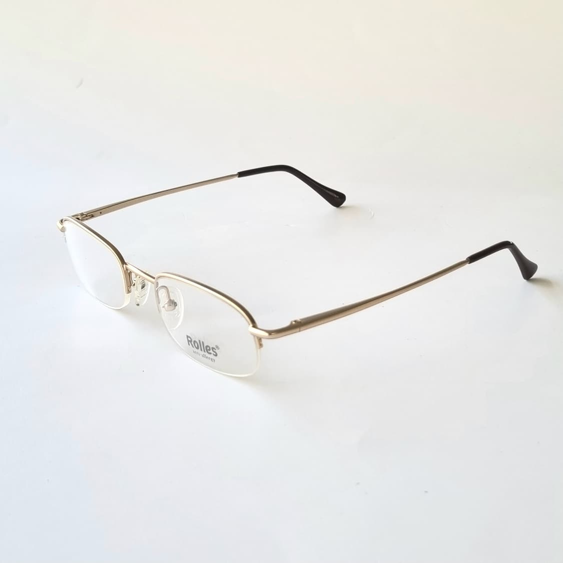 데드스탁 지적인 무드 빈티지 하프림 안경테 709 상품이미지4