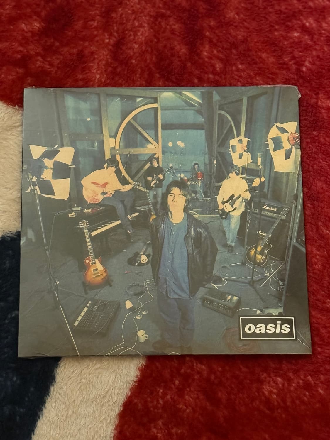 한정판 오아시스 수퍼소닉 30주년 기념 7인치 펄 LP 상품이미지2