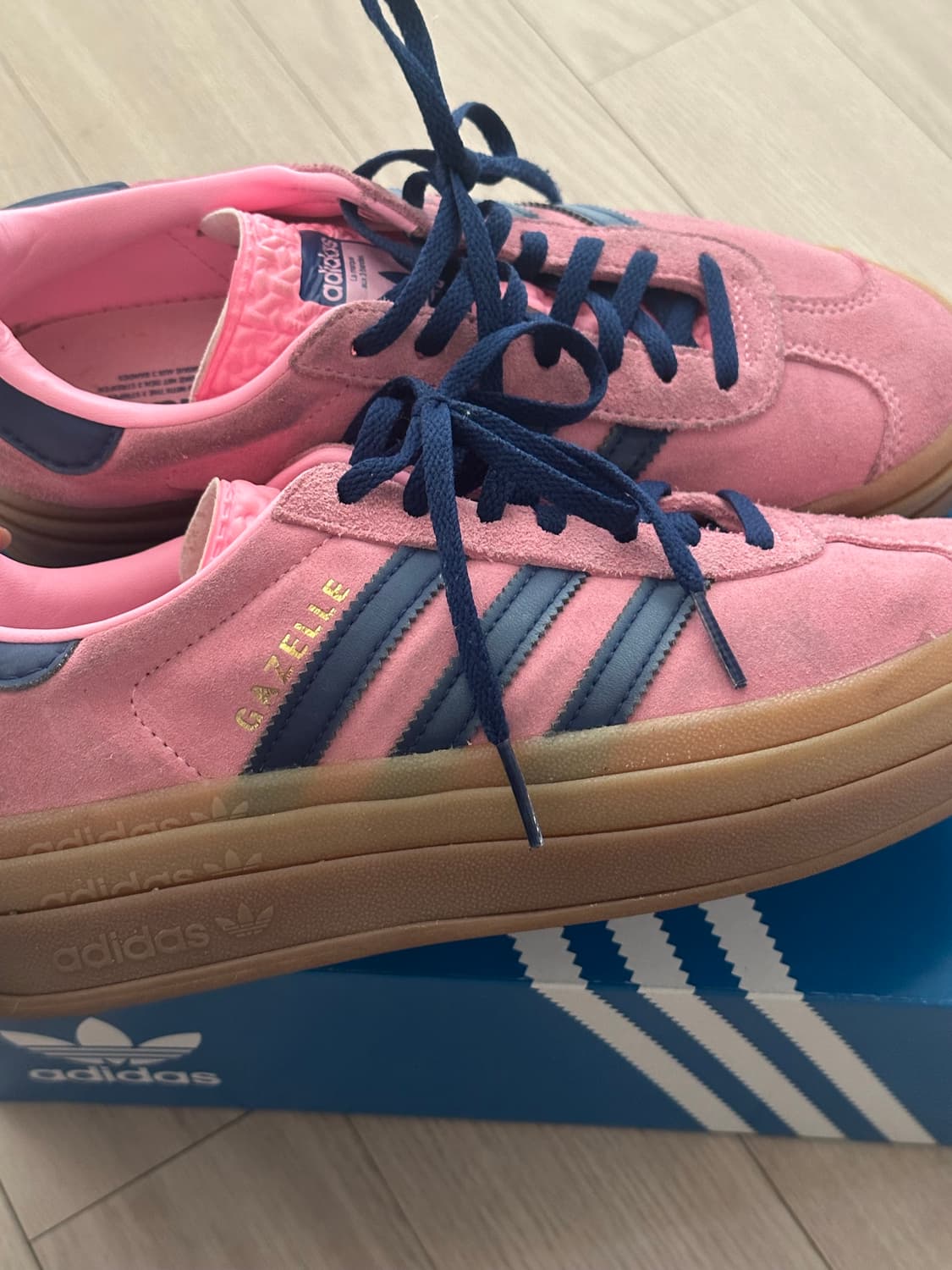 아디다스 가젤 볼드 핑크글로우 240 상품이미지3