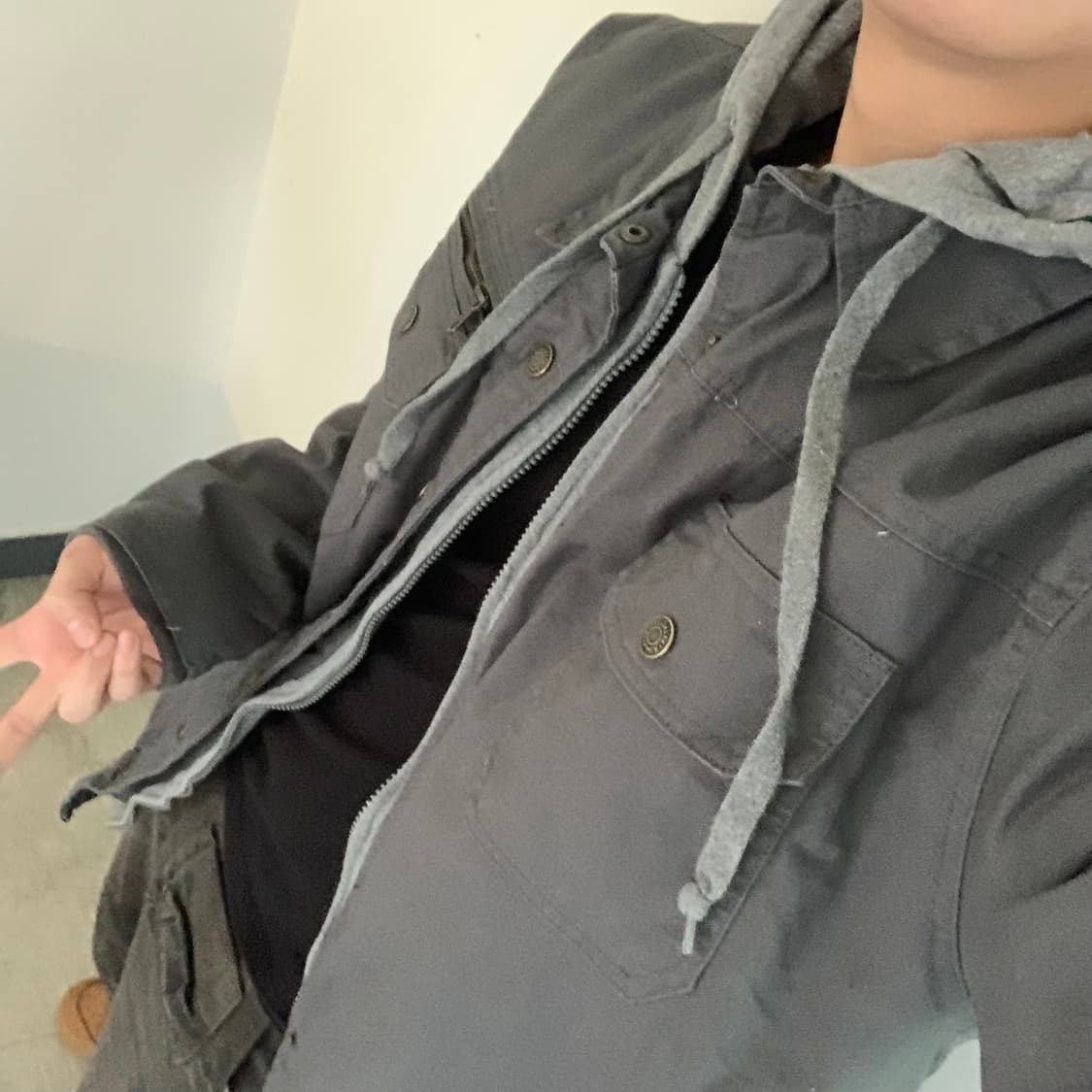 90s WRANGLER 후드 워크자켓 상품이미지1