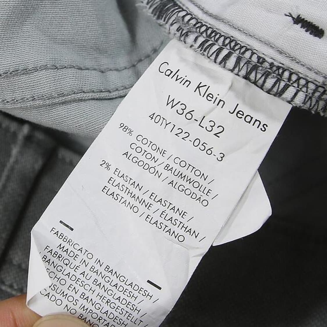 Calvin Klein Jeans 밴딩 팬츠 (36) 상품이미지8