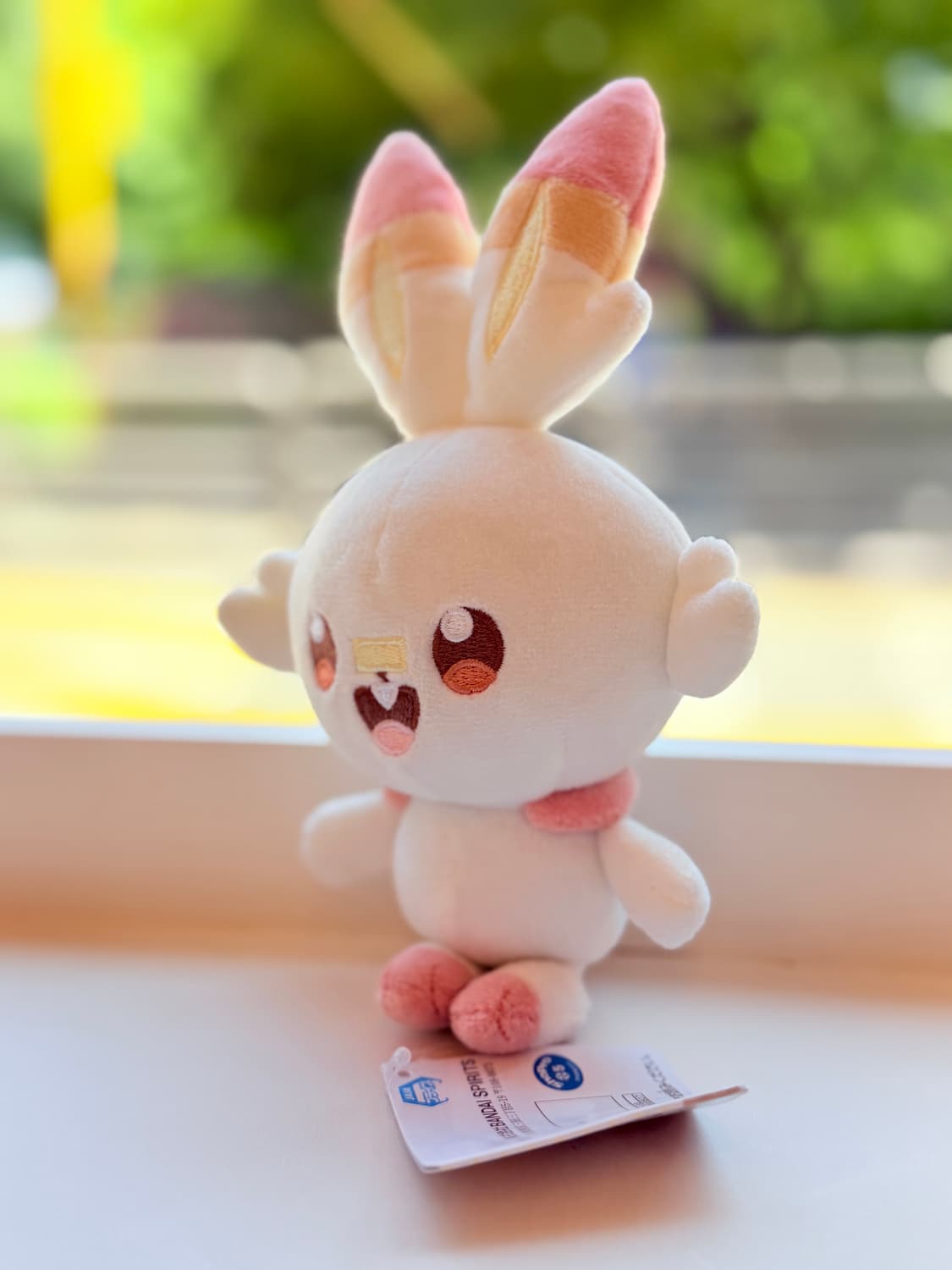 일본 반다이 포켓몬 포켓피스 염버니 마스코트 인형 22cm 상품이미지4