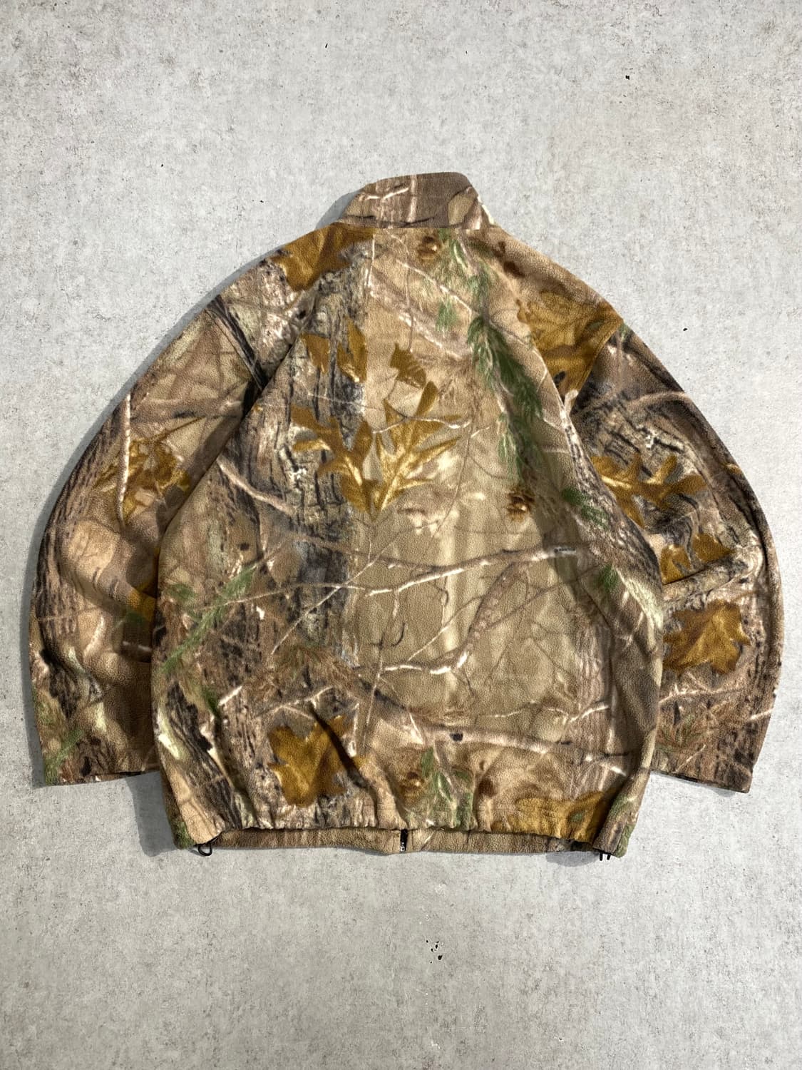 [L] Wallo 리얼트리 패턴 플리스 집업 자켓 상품이미지6