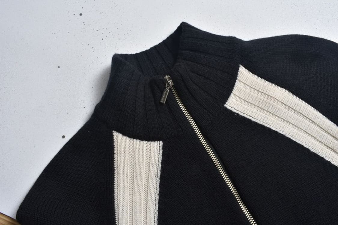 히스토리아이스버그 니트 집업 자켓 상품이미지3