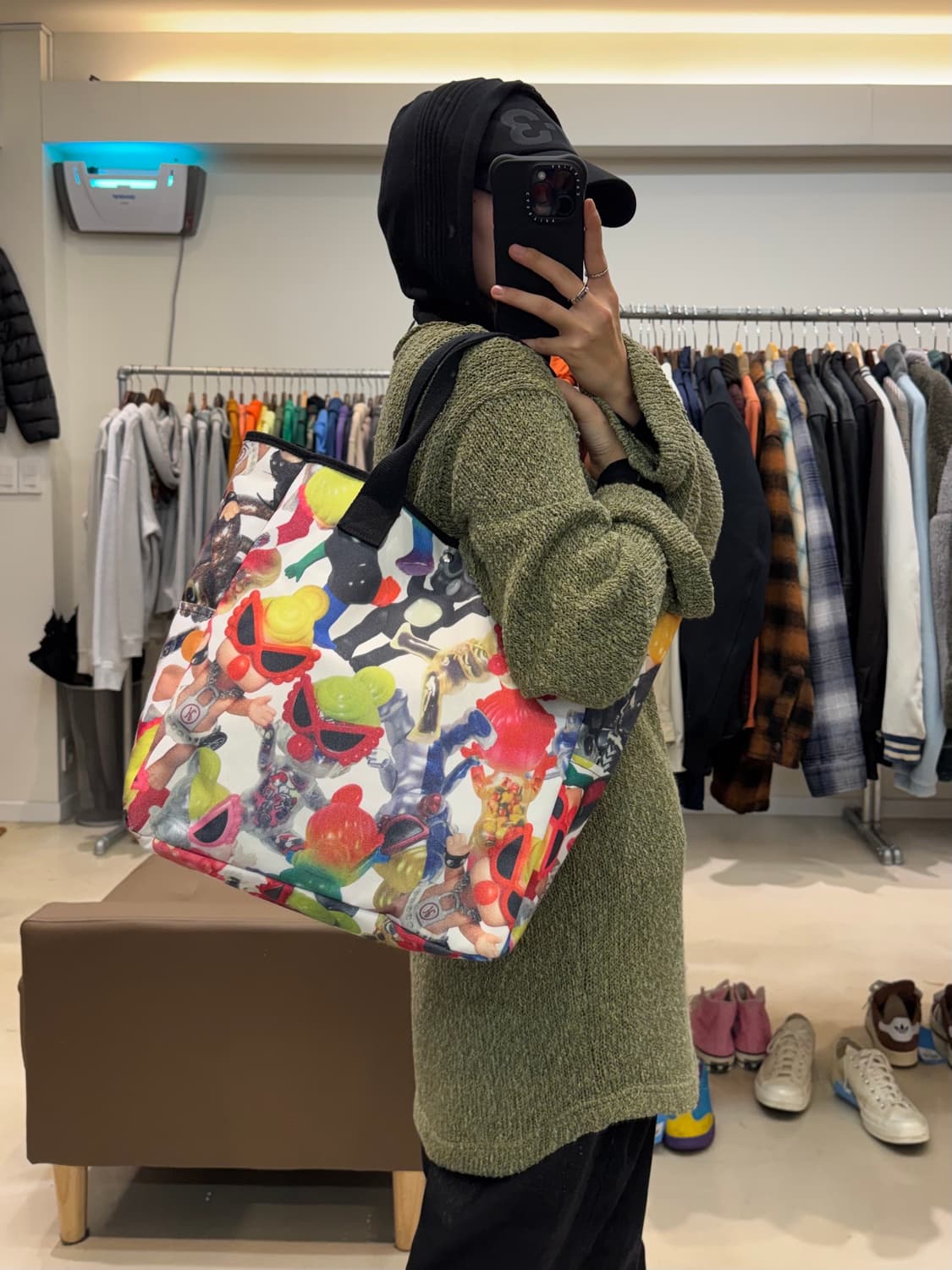 히스테릭글래머 미니 토트백 상품이미지5