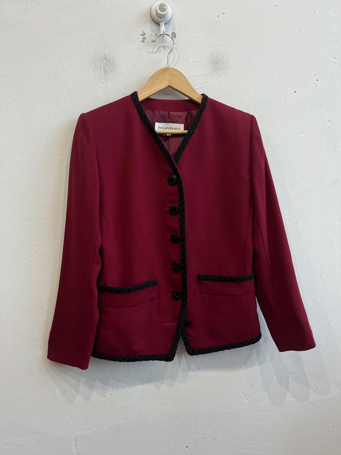 입생로랑 퓨어울 자켓 상품이미지1