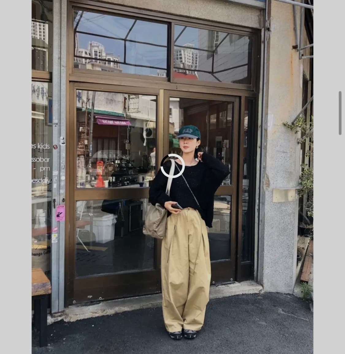 윈아웃 루즈핏 그물 니트 상품이미지3