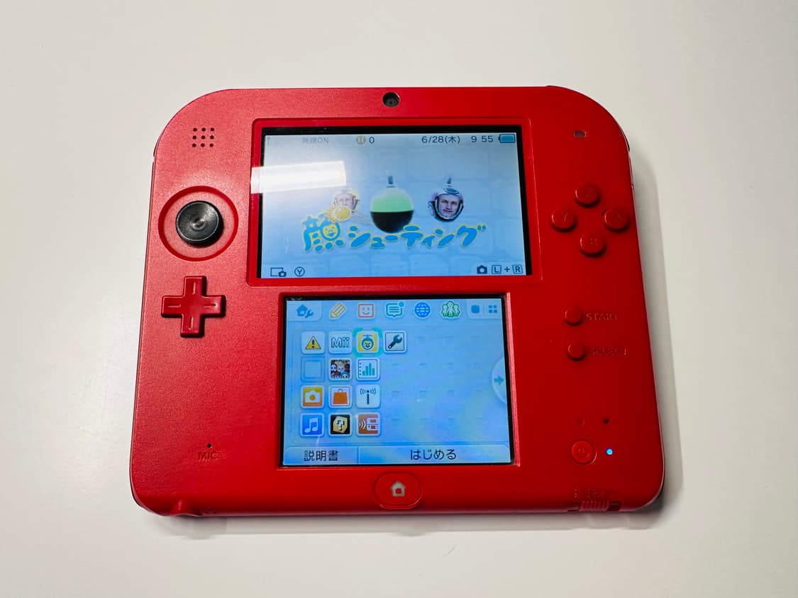 닌텐도 2DS 식빵 레드 일판 박스셋 판매 (3DS) 상품이미지8