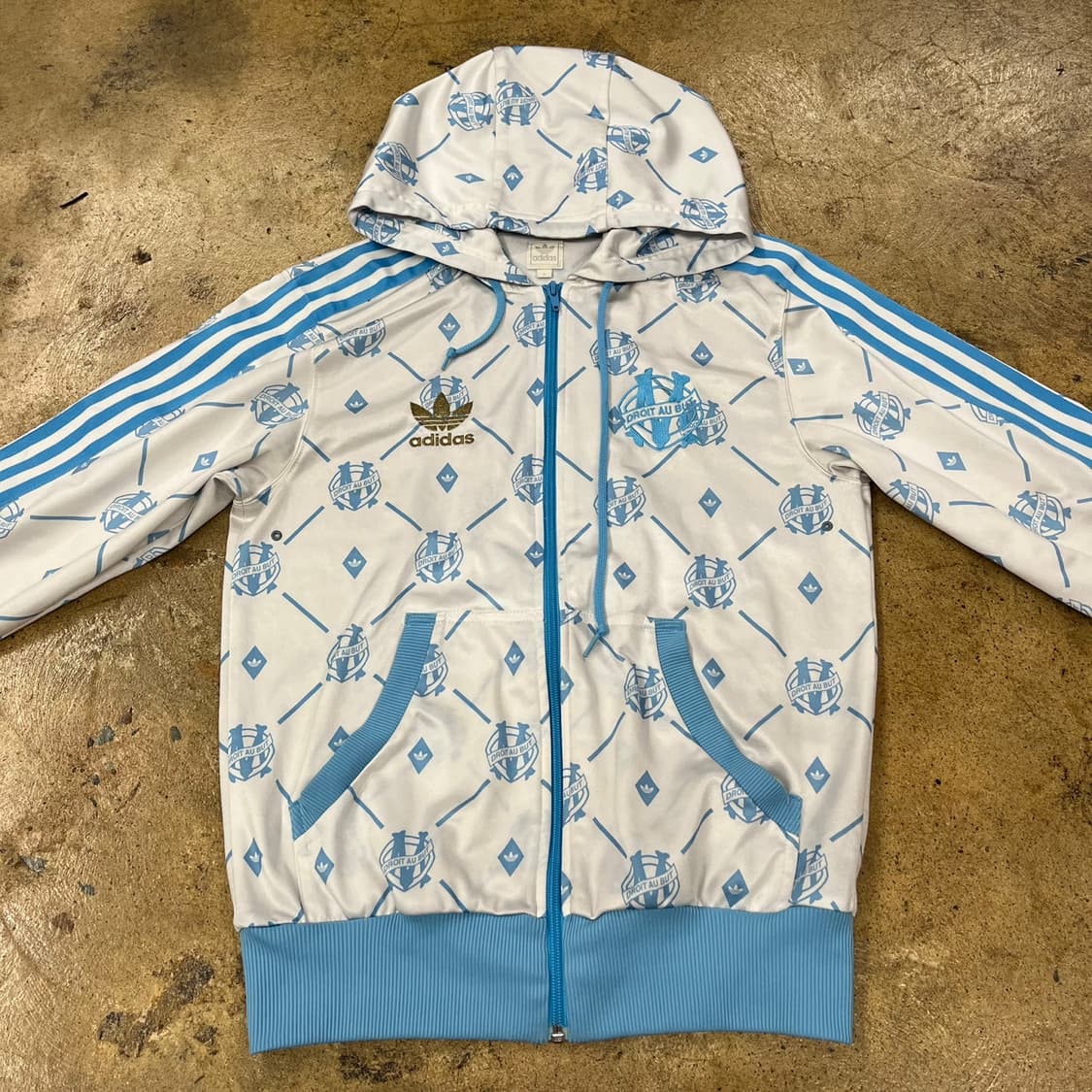 아디다스 00s 마르세유 흰하 화이트 하늘 져지 트랙탑  상품이미지3