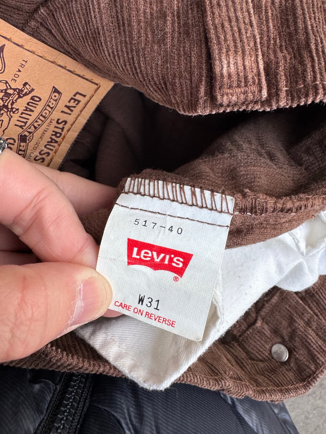 리바이스 517 코듀로이 부츠컷 팬츠  상품이미지5