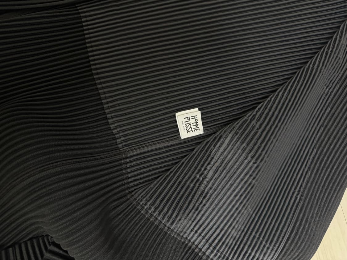 옴므 플리세 이세이 미야케 베이직 자켓 블랙 상품이미지7