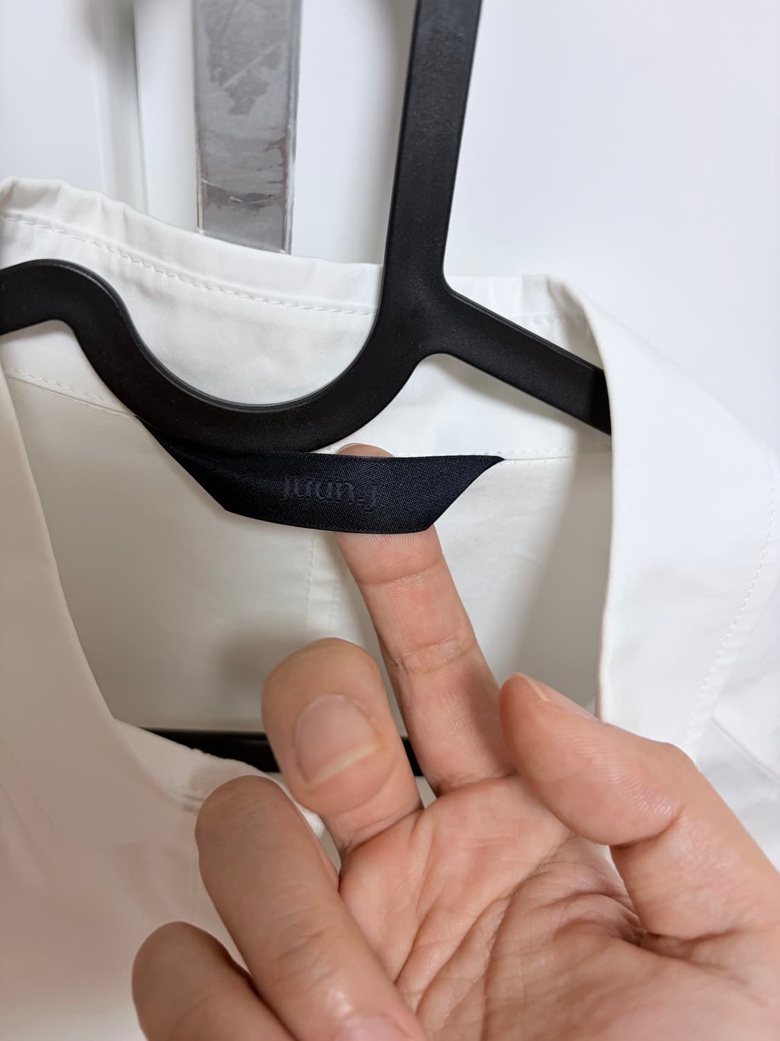 준지 웨이스트 터크 셔링 셔츠 여성 상품이미지3