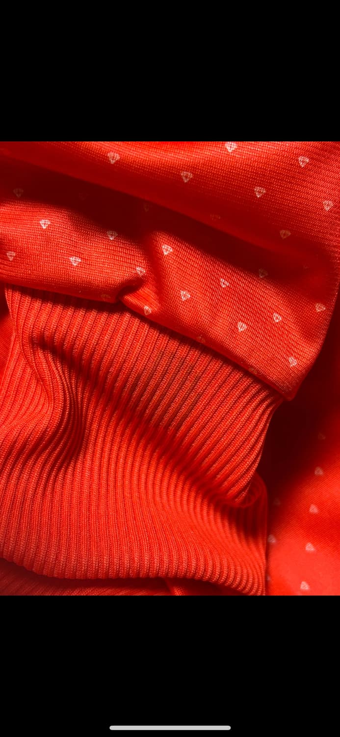 아디다스 산딸기향 레드 져지 (다이아몬드 패턴) 상품이미지5