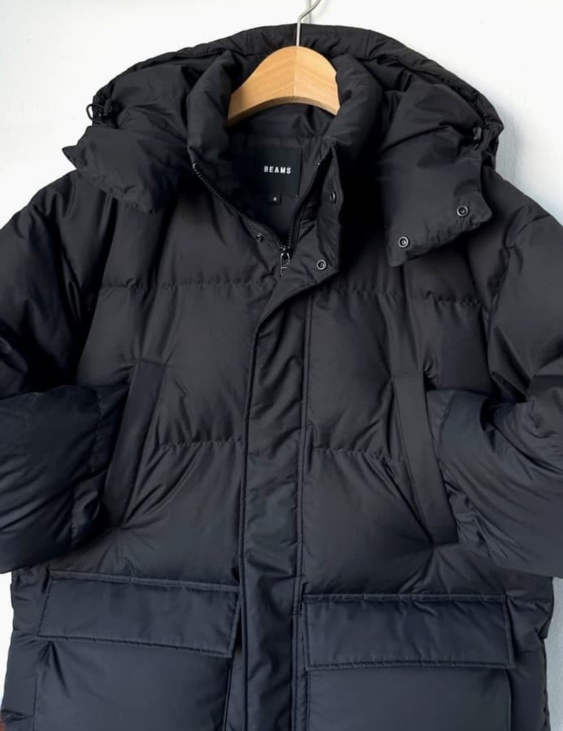 빔즈 다운 자켓 블랙 상품이미지2
