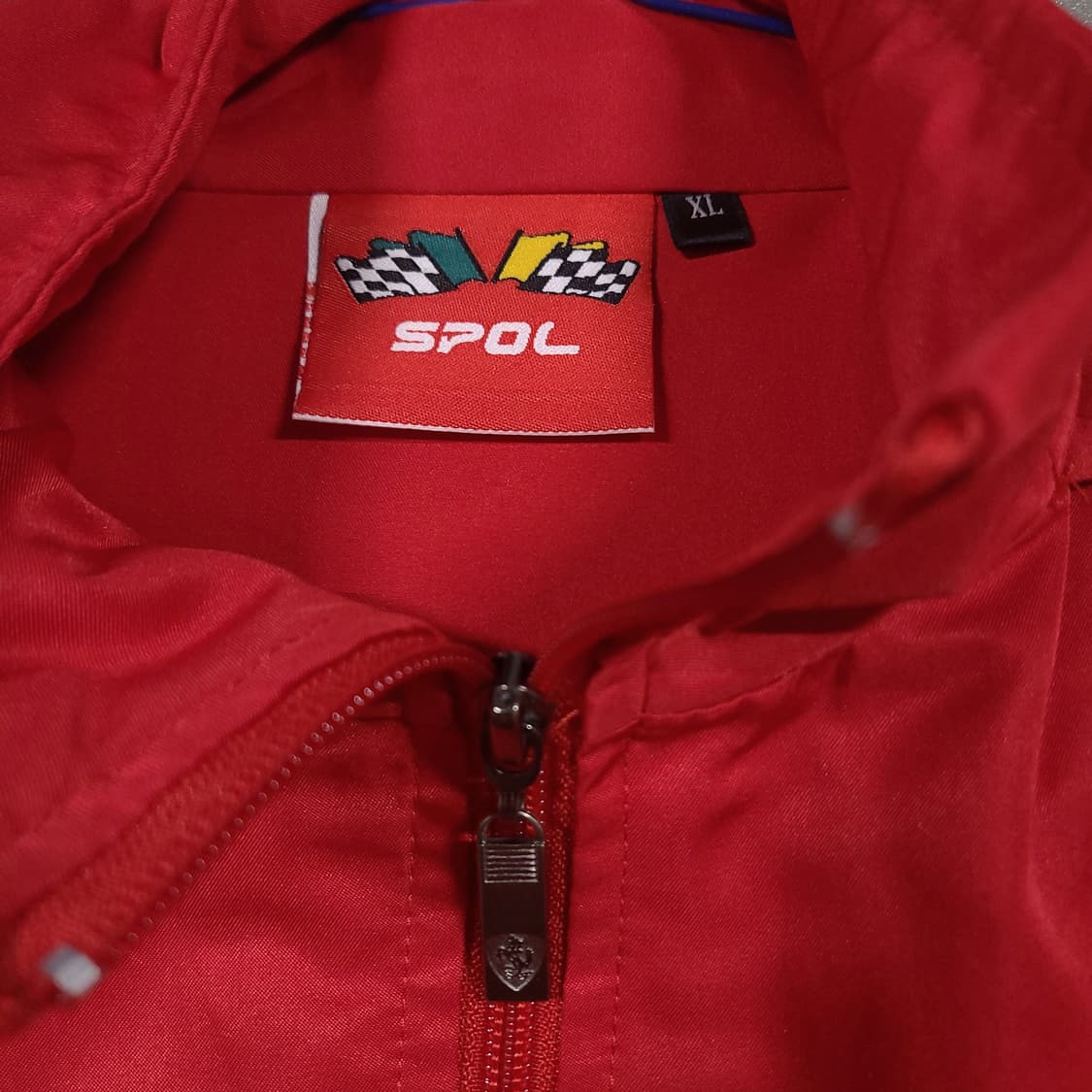 SPOL 빈티지 페라리 말보로 보다폰 스폰서 바람막이 집업 자켓 XL 상품이미지5