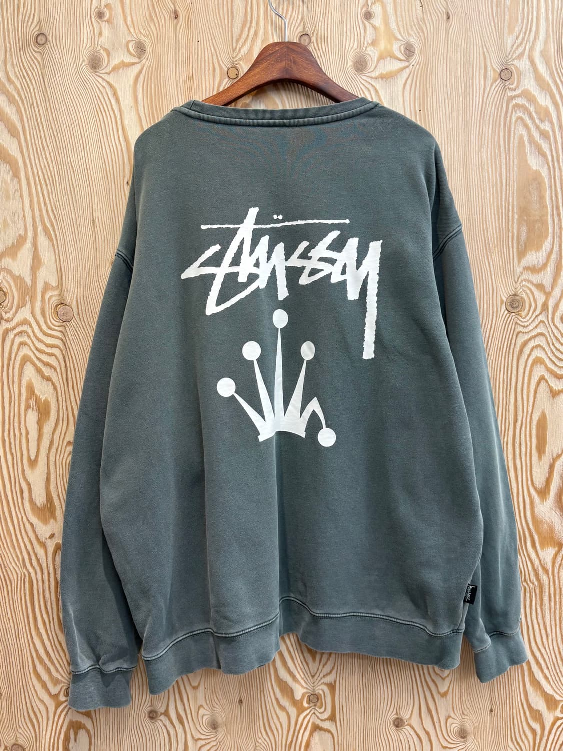 스투시 크라운 오스트레일리아 맨투맨 상품이미지2