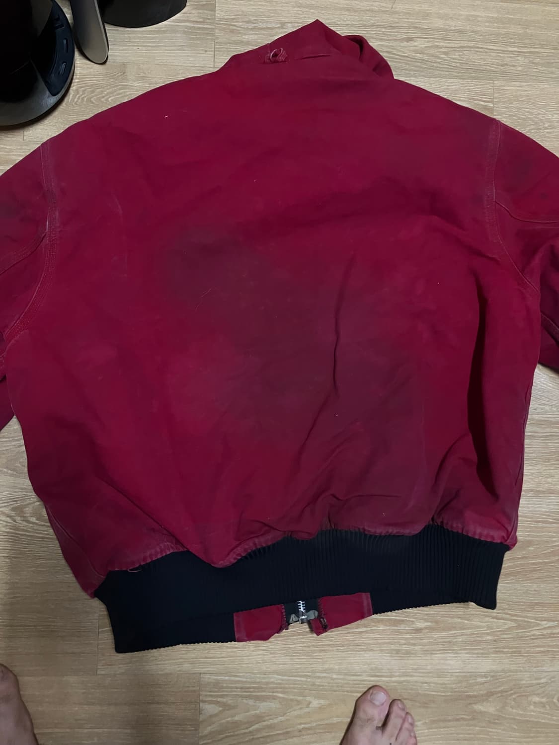 칼하트 빈티지 덕엑티브자켓 레드 상품이미지9