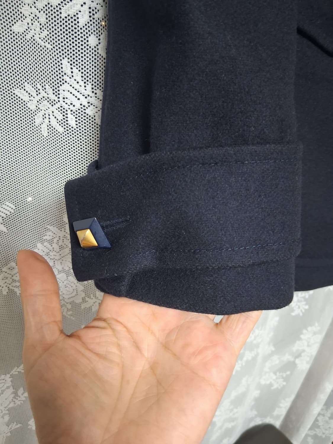 지방시 여성 울 더블 코트 상품이미지4