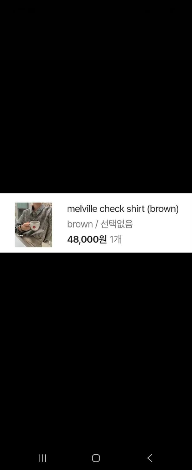 리넨느 셔츠 melville check shirt 상품이미지6
