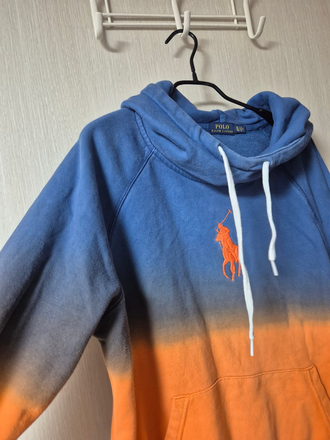 (정품) 폴로 랄프로렌 그라데이션 후드티 맨투맨 XL 여성 상품이미지4