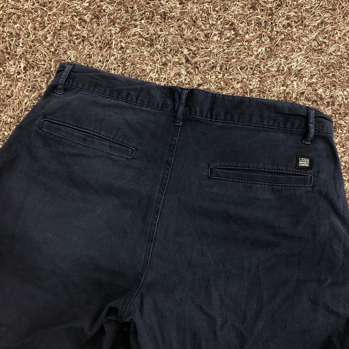 Lazer 바이커 디테일 코튼 워크 팬츠 상품이미지3