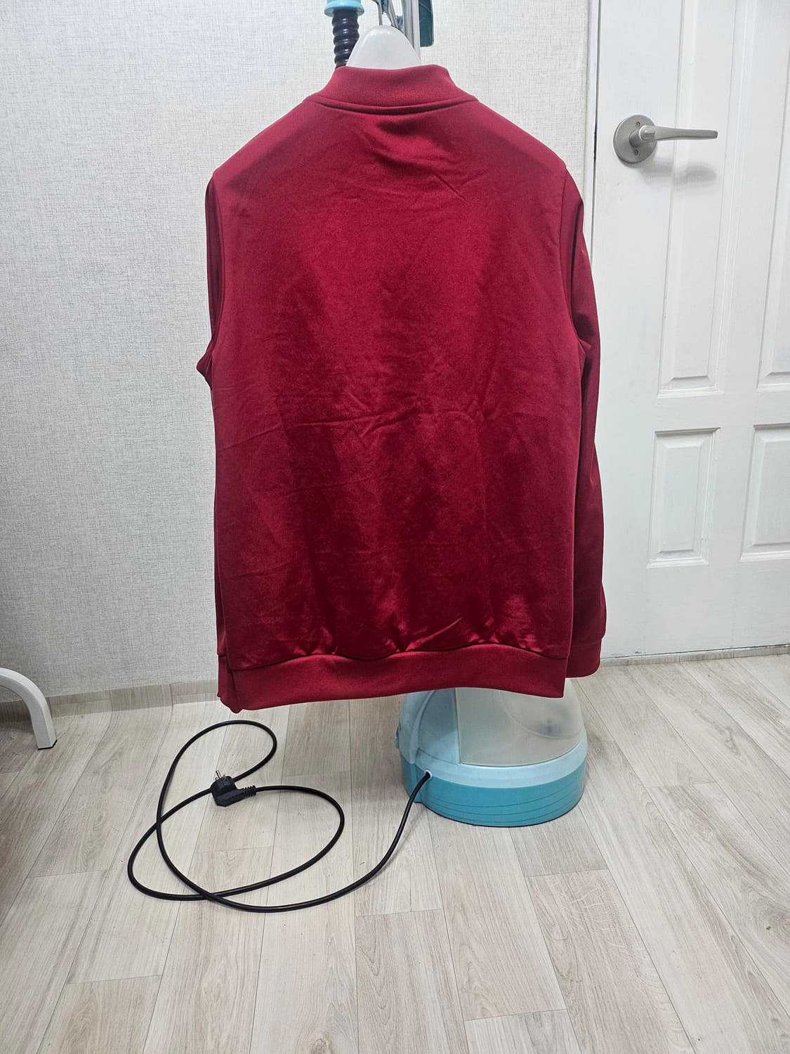 (95)M ☆초대장급☆ 아디다스 에센셜 [버건디] 트랙탑져지 상품이미지6